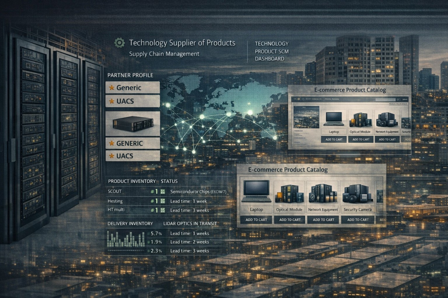Secure digital storefront interface for enterprise IT hardware and software procurement.